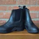 Hy Equestrian Children's Wax Leather Zip Boots additional 1