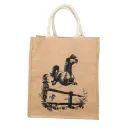 Hy Equestrian Thelwell Collection Large Hessian Bag additional 1