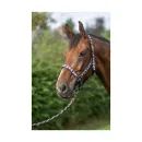 Hy Equestrian Woven Polo Head Collar and Lead Rope additional 1