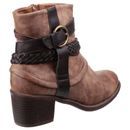 Vado Zip Up Ankle Boot in Tan additional 2