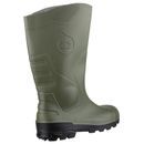 Dunlop Devon Full Safety Wellington Boots (Green/Black) additional 2