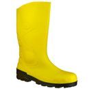 Dunlop Devon Full Safety Wellington Boots (Yellow/Black) additional 1