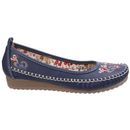 Algarve Moccasin in Navy additional 4