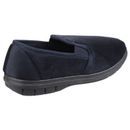 Fleet &amp; Foster John Twin Gusset Memory Foam Shoe in Navy additional 2