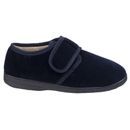 Sam Velcro Slipper in Navy additional 4