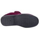 Sam Velcro Slipper in Red additional 3