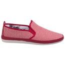 Brieva Slip On Espadrille in Red additional 4