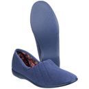 Audrey Ladies Slipper in Blueberry additional 3