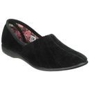 Audrey Ladies Slipper in Black additional 1