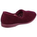 Audrey Ladies Slipper in Burgundy additional 2