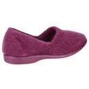 Audrey Velcro Womens Slipper in Heather additional 2