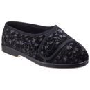 Nola Extra Wide Fit Ladies Sli in Black additional 1