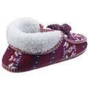 Lapland Knitted Slipper in Red additional 4