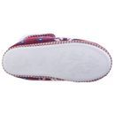 Lapland Knitted Slipper in Red additional 2