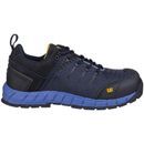 Caterpillar Byway Lace Up Safety Trainer in Blue Nights additional 4