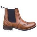Cotswold Men's Cirencester Tan Chelsea Brogue additional 4