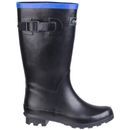 Cotswold Fairweather Junior Wellington  in Black/Blue additional 4