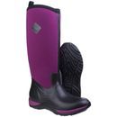 Muck Boots Arctic Adventure Women's Wellington Boots - Black/Maroon additional 3