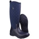 Muck Boots Arctic Adventure Women's Wellington Boots in Navy Quilt additional 3