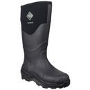 Muck Boots Muckmaster Tall Unisex Patterned Wellington Boots - Black additional 1