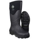 Muck Boots Muckmaster Tall Unisex Patterned Wellington Boots - Black additional 2