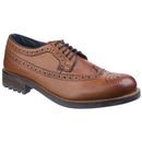 Cotswold Poplar Brogue Dress Shoe in Tan additional 1