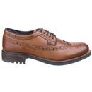 Cotswold Poplar Brogue Dress Shoe in Tan additional 4