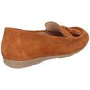 Hush Puppies Daisy Slip On Moccasin Shoe in Tan additional 2