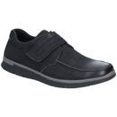 Hush Puppies Duke Velcro Shoe in Black additional 1
