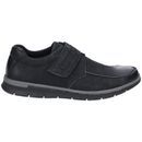 Hush Puppies Duke Velcro Shoe in Black additional 4