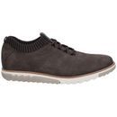 Hush Puppies Expert Knit Lace Up Trainer - Off Black additional 4