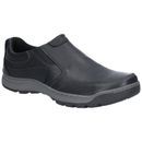 Hush Puppies Jasper Slip On Trainer in Black additional 1
