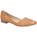Hush Puppies Marley Ballerina Slip On Shoe in Tan additional 2