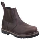 Amblers Carlisle Waterproof Leather Dealer Work Boot - Brown additional 1