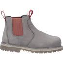 Amblers Safety AS106 Sarah Slip-On Steel Toe Safety Boot in Grey additional 2