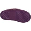 Cotswold Lechlade Sheepskin Mule Slipper in Purple additional 3