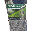 Bridgedale Hike Cotton Boot Sock in Indigo additional 5