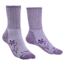 Bridgedale Hike Women's Merino Comfort Boot Sock in Violet additional 1