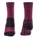 Bridgedale Hike Women's Merino Performance Boot Sock in Berry/Plum additional 2