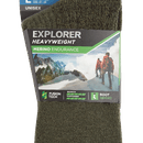 Bridgedale Explorer Merino Performance Boot Sock in Olive additional 4