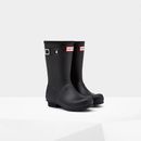 Hunter Original Children's Classic Wellington Boots - Black additional 1