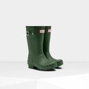 Hunter Original Children's Green Wellington Boots additional 1