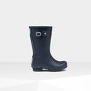 Hunter Original Kids Wellington Boots in Navy additional 2