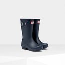 Hunter Original Kids Wellington Boots in Navy additional 1