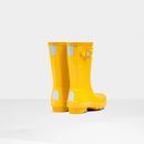 Hunter Original Children's Yellow Wellington Boots additional 3