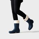 Hunter Women's Original Short Navy Wellington Boots additional 5