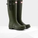 Hunter Original Men's Adjustable Tall Wellington Boots - Dark Olive additional 1
