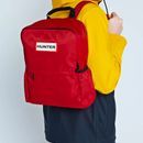 Hunter Original Nylon Backpack in Military Red additional 3