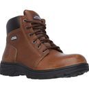 Skechers Workshire Full-Grain Leather Safety Boots - Brown additional 1