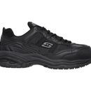 Skechers Soft Stride - Grinnell Work Shoe in Black additional 2
